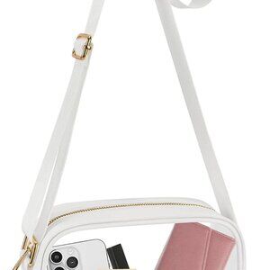 Clear Bag, Stadium Approved Clear Bags with Adjustable Strap Clear Stadium Bag f